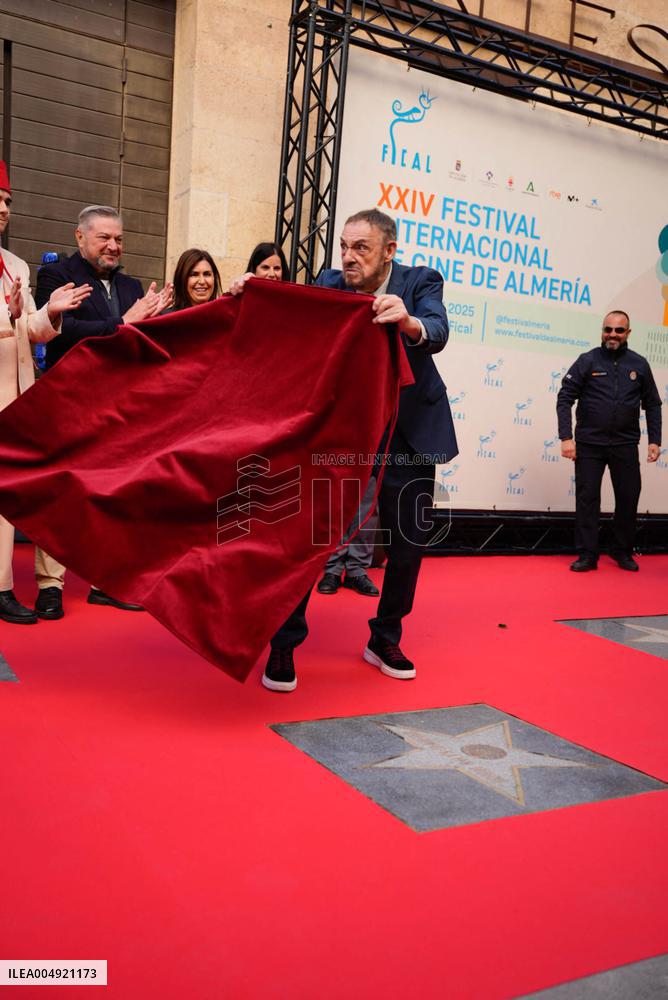 John Rhys-Davies Unveils His Star on Almeria's Walk of Fame - Spain