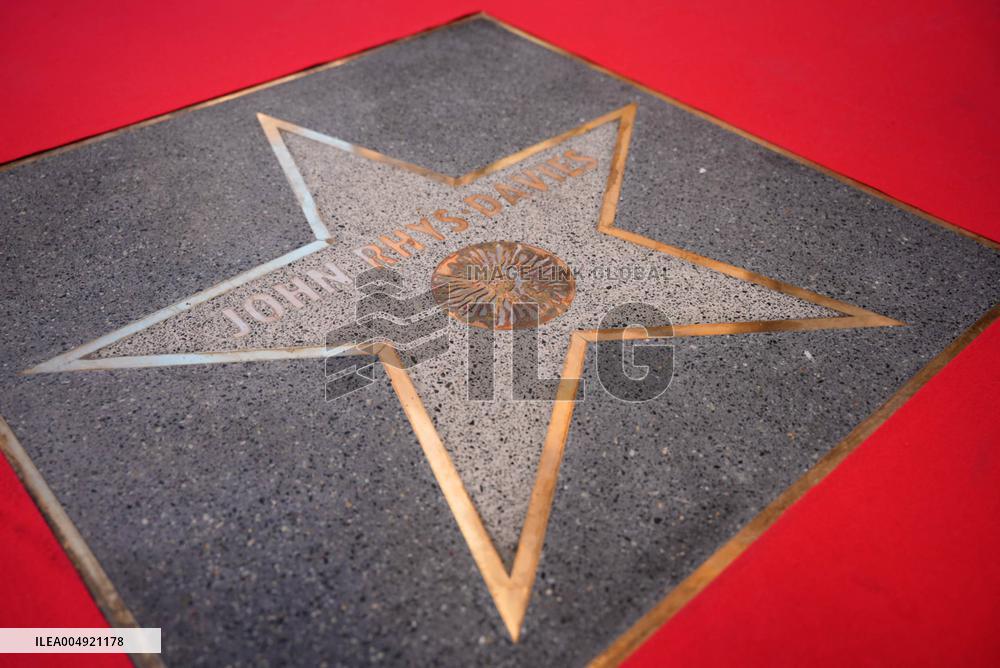John Rhys-Davies Unveils His Star on Almeria's Walk of Fame - Spain