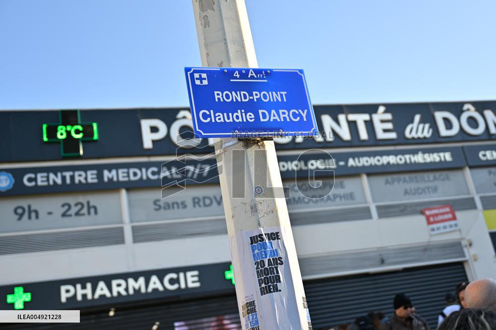 Tribute to Mehdi Kessaci - Marseille