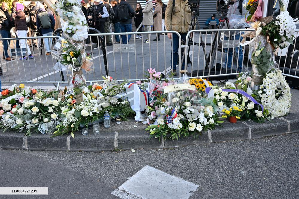 Tribute to Mehdi Kessaci - Marseille