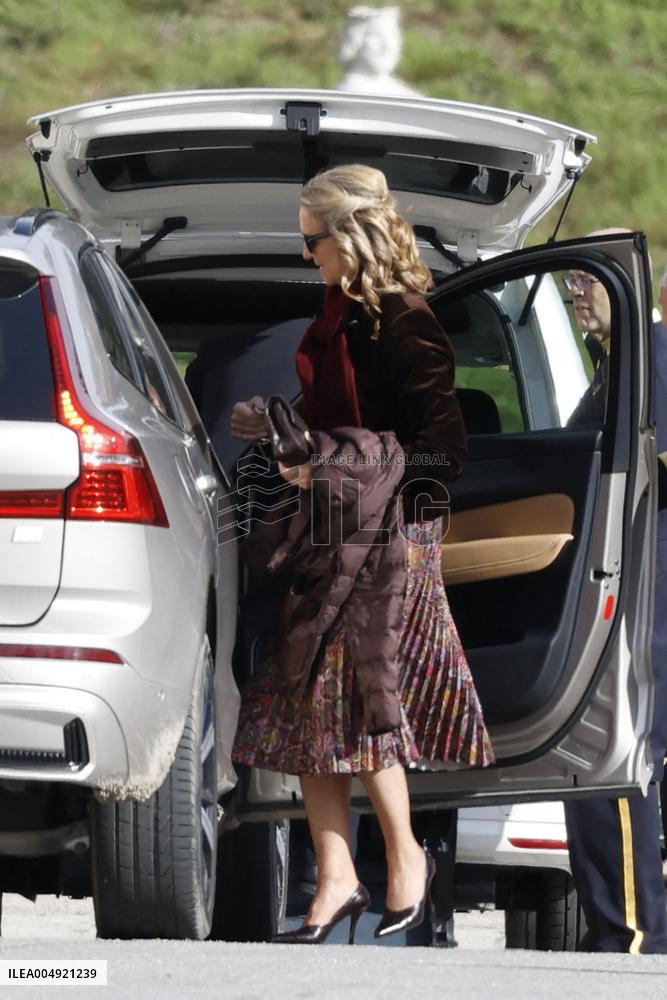 Spanish Royals Reunion at El Pardo Palace - Madrid