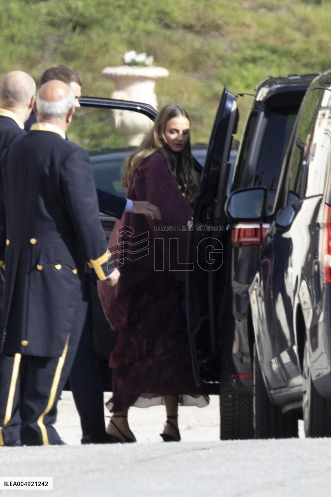 Spanish Royals Reunion at El Pardo Palace - Madrid