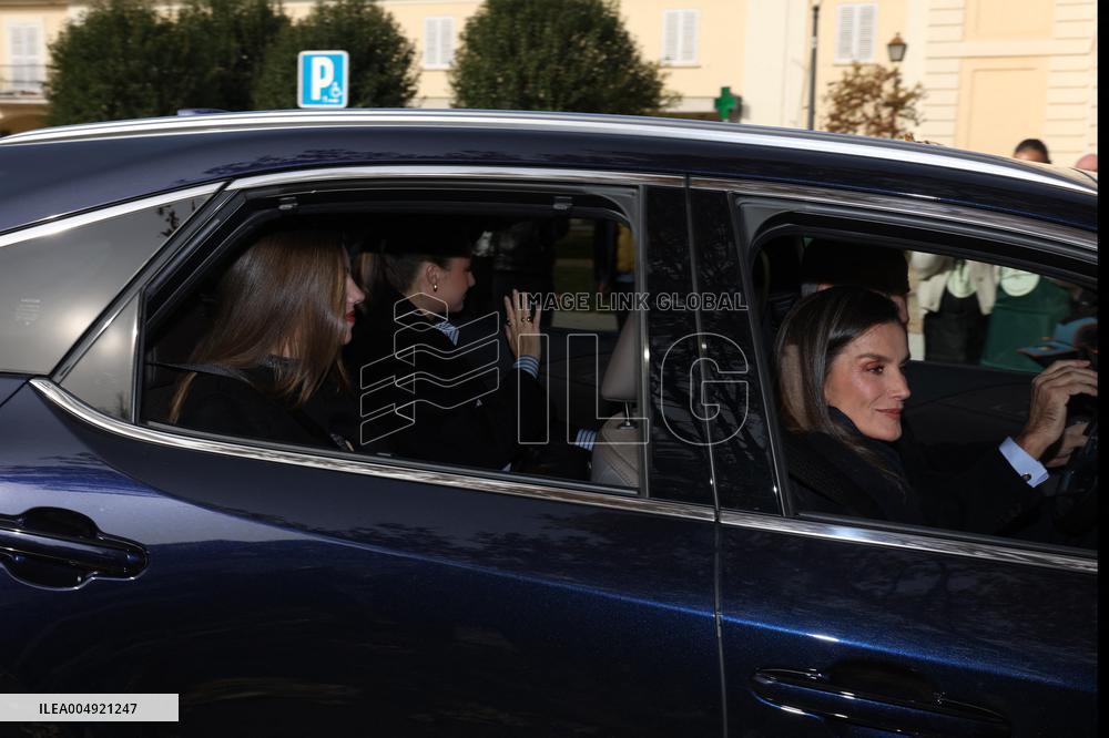 Spanish Royals Reunion at El Pardo Palace - Madrid