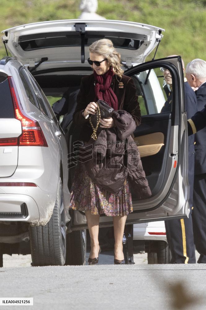 Spanish Royals Reunion at El Pardo Palace - Madrid