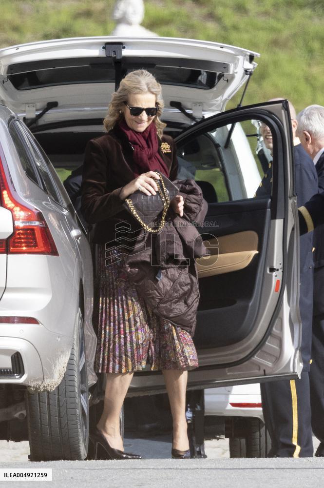 Spanish Royals Reunion at El Pardo Palace - Madrid