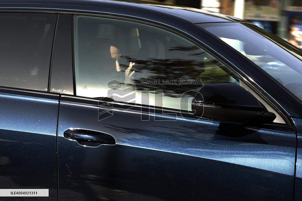 Royals Arrive At Private Lunch For Emeritus Queen Imposition Order - Madrid