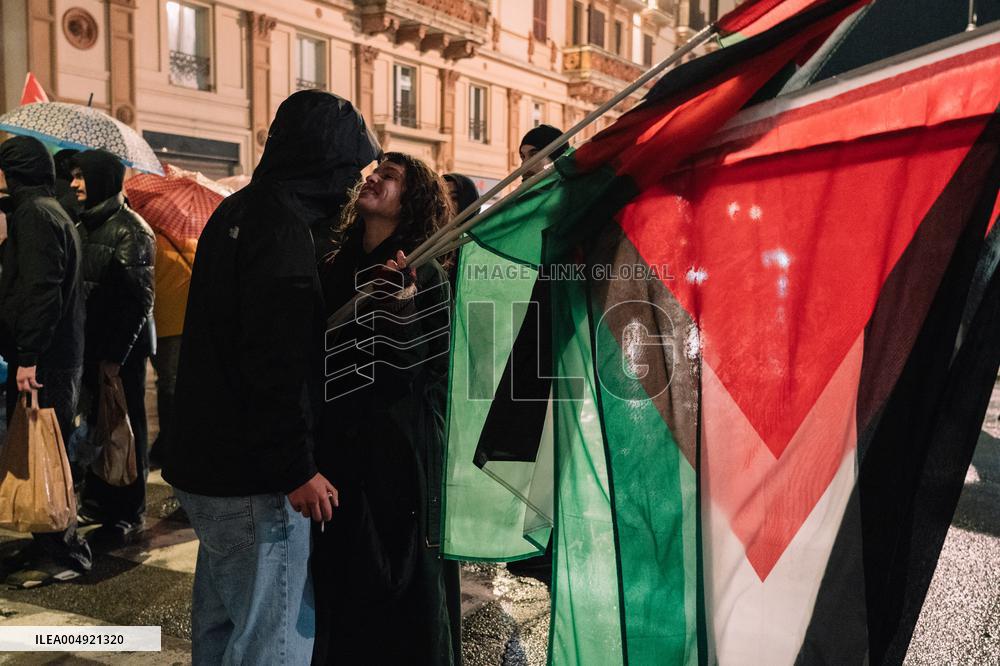 March Against Multinationals And Companies Present At EUROCHOCOLAT - Italy