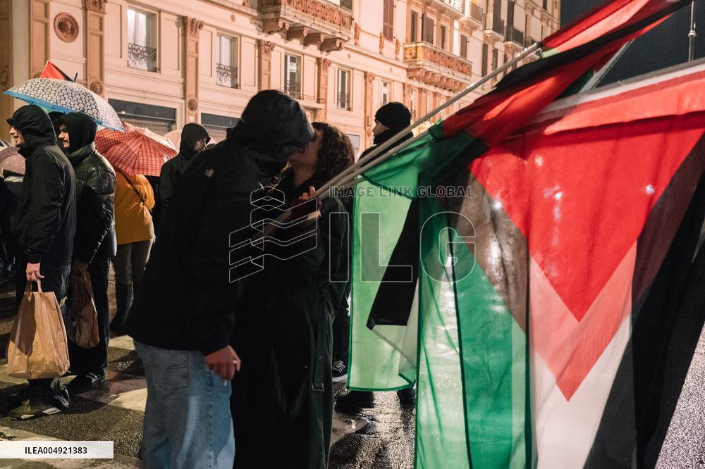 March Against Multinationals And Companies Present At EUROCHOCOLAT - Italy