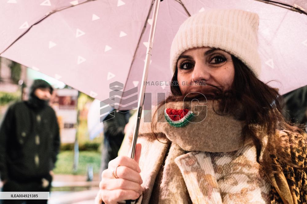 March Against Multinationals And Companies Present At EUROCHOCOLAT - Italy