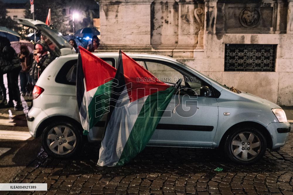 March Against Multinationals And Companies Present At EUROCHOCOLAT - Italy