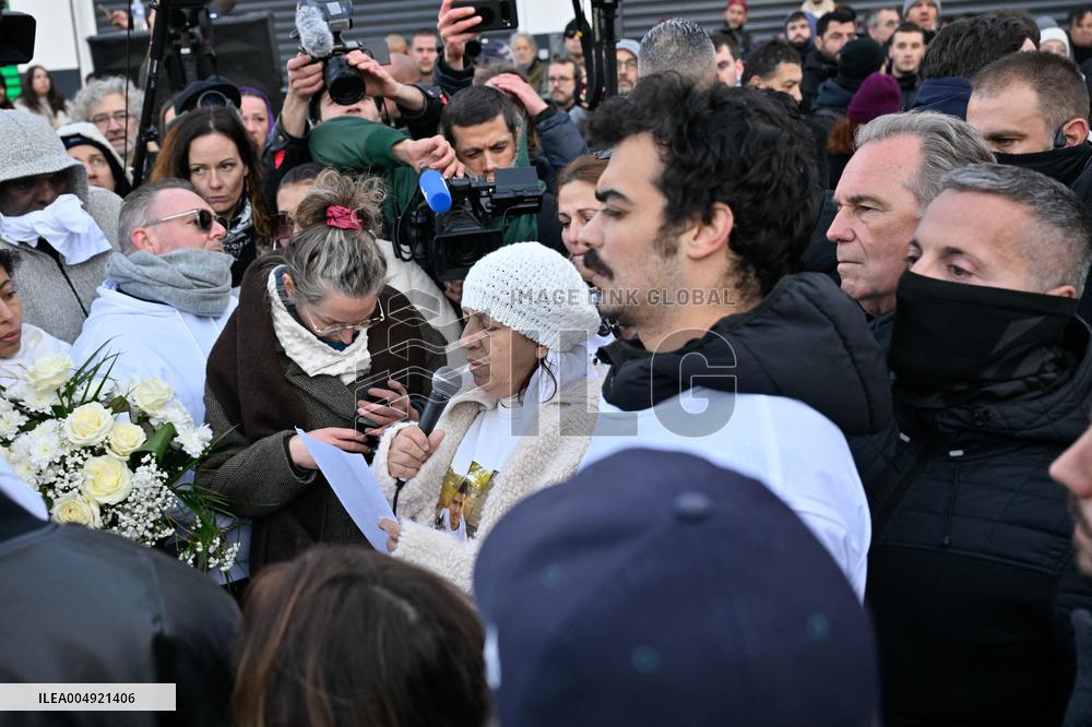 Tribute to Mehdi Kessaci - Marseille