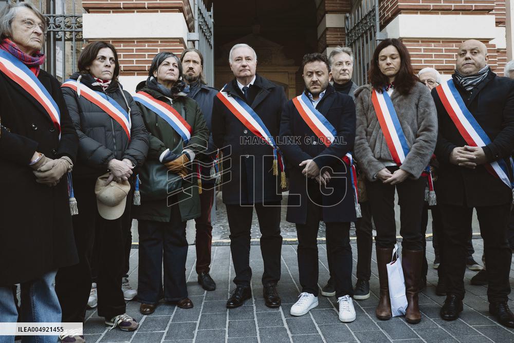 Tribute to Mehdi Kessaci - Toulouse