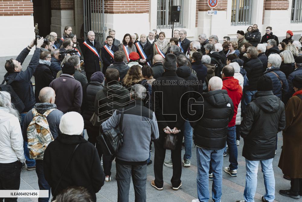 Tribute to Mehdi Kessaci - Toulouse