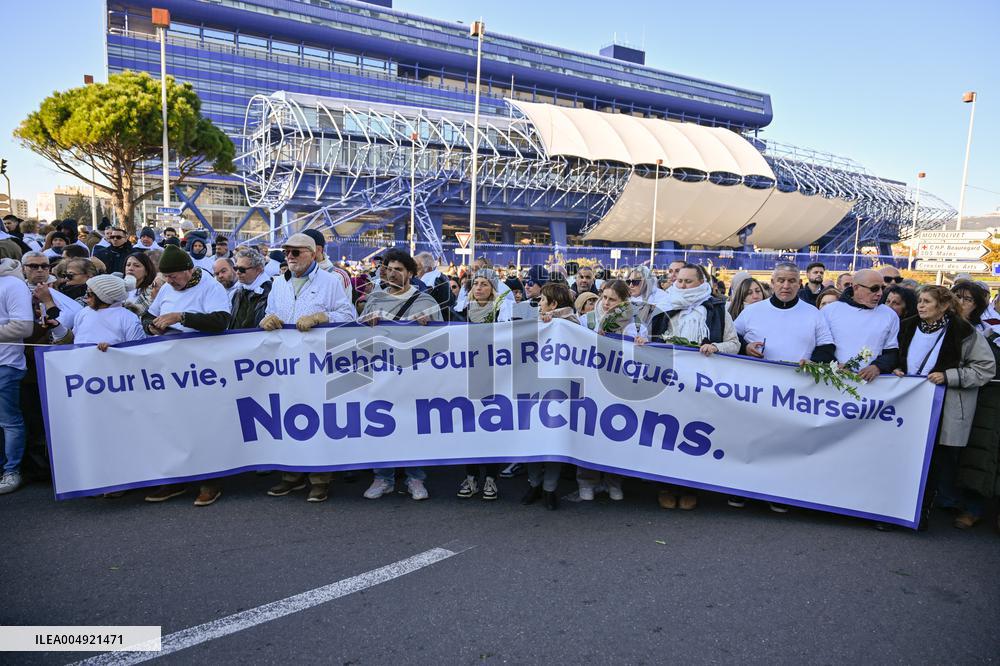 Tribute to Mehdi Kessaci - Marseille