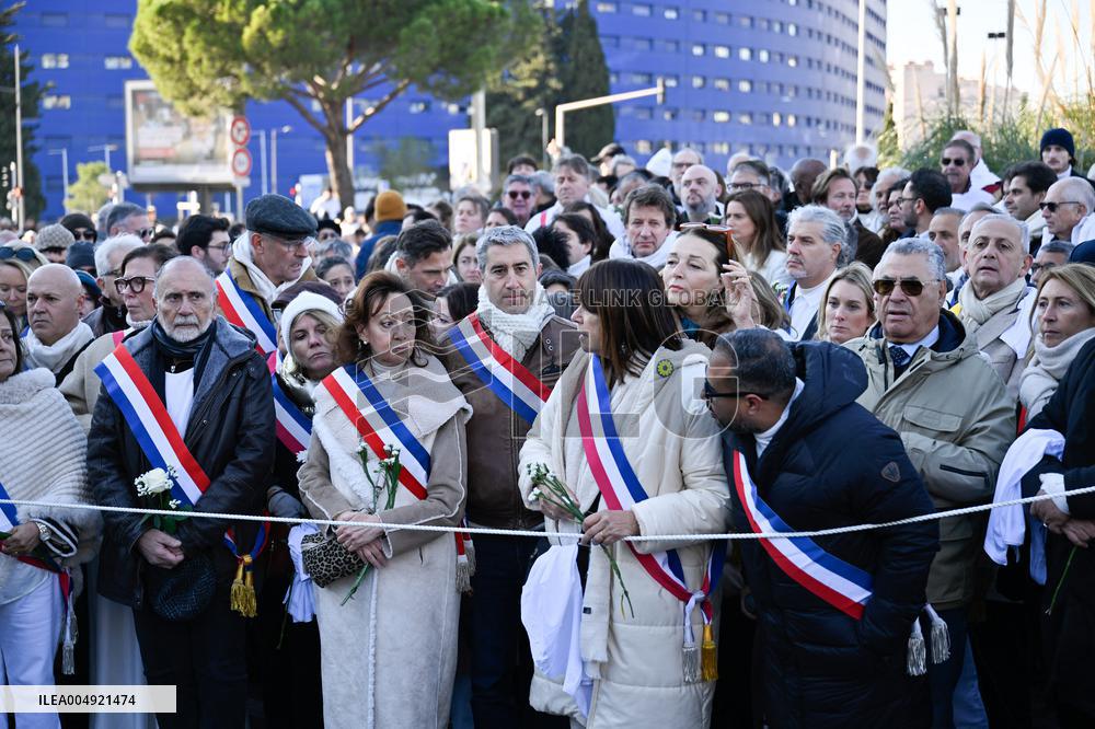 Tribute to Mehdi Kessaci - Marseille