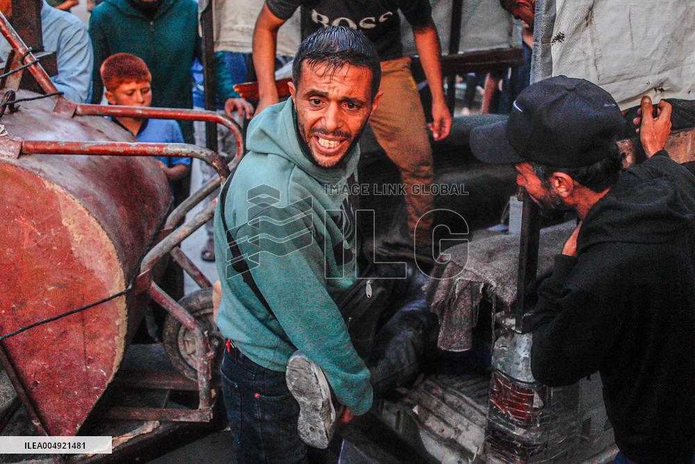 Israeli Airstrikes in the Gaza Strip - Deir al-Balah