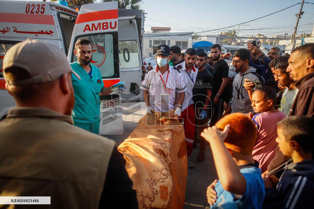 Israeli Airstrikes in the Gaza Strip - Deir al-Balah