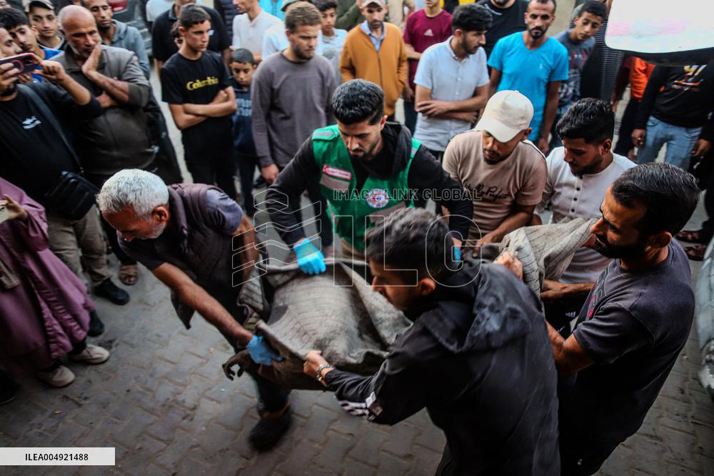 Israeli Airstrikes in the Gaza Strip - Deir al-Balah