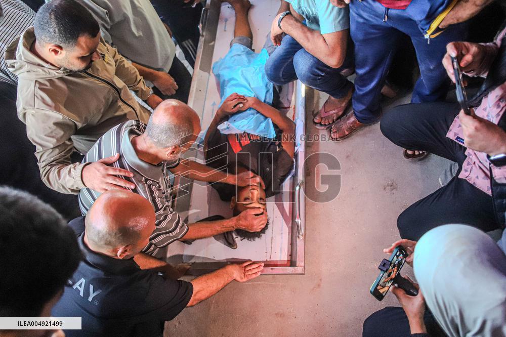 Israeli Airstrikes in the Gaza Strip - Deir al-Balah