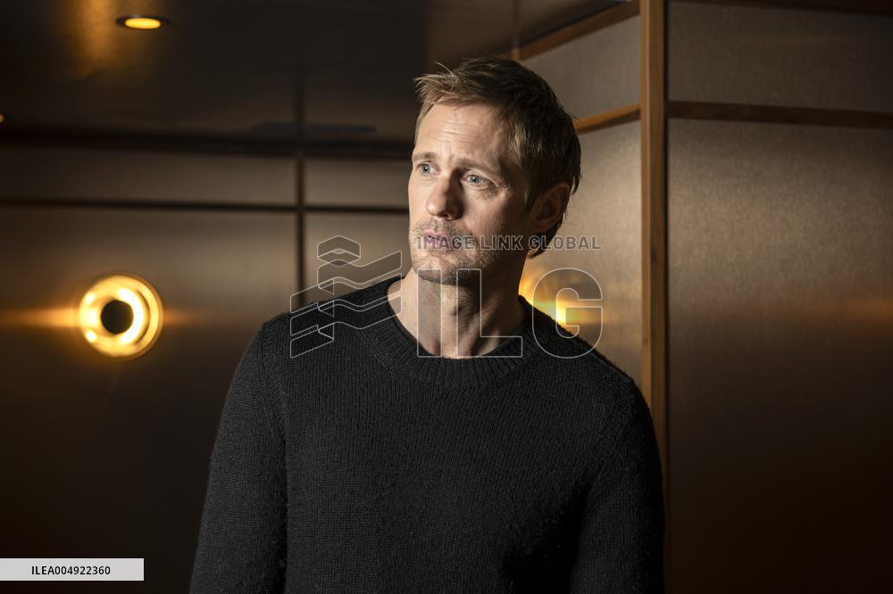 ALEXANDER SKARSGÅRD IN THE MOVIE "PILLION"