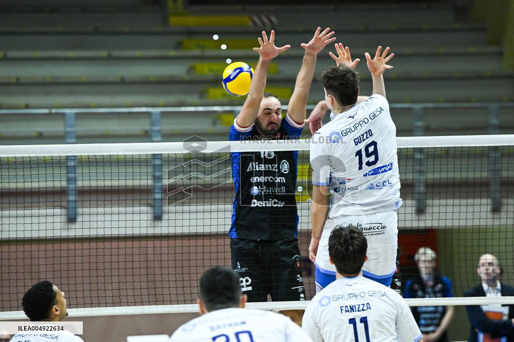 VOLLEY - Superlega Serie A - Cisterna Volley vs Allianz Milano 0-3 (21-25, 18-25, 24-26)