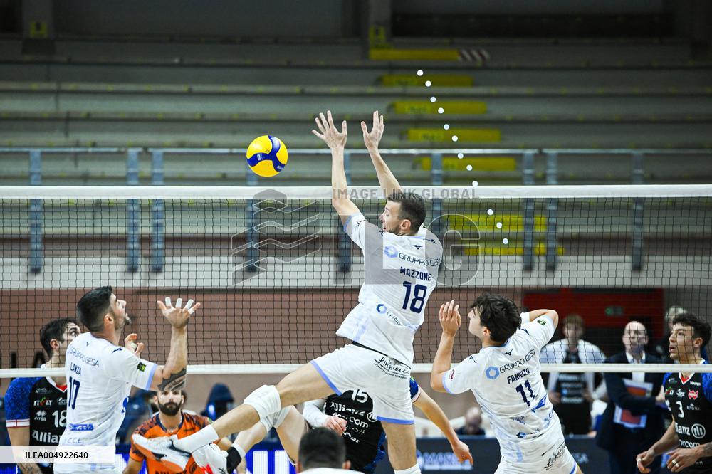 VOLLEY - Superlega Serie A - Cisterna Volley vs Allianz Milano 0-3 (21-25, 18-25, 24-26)