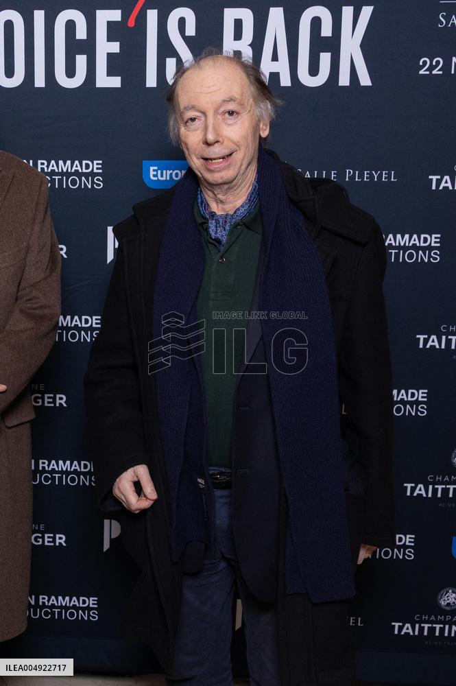 The Voice Is Back - Franck Sinatra - Paris