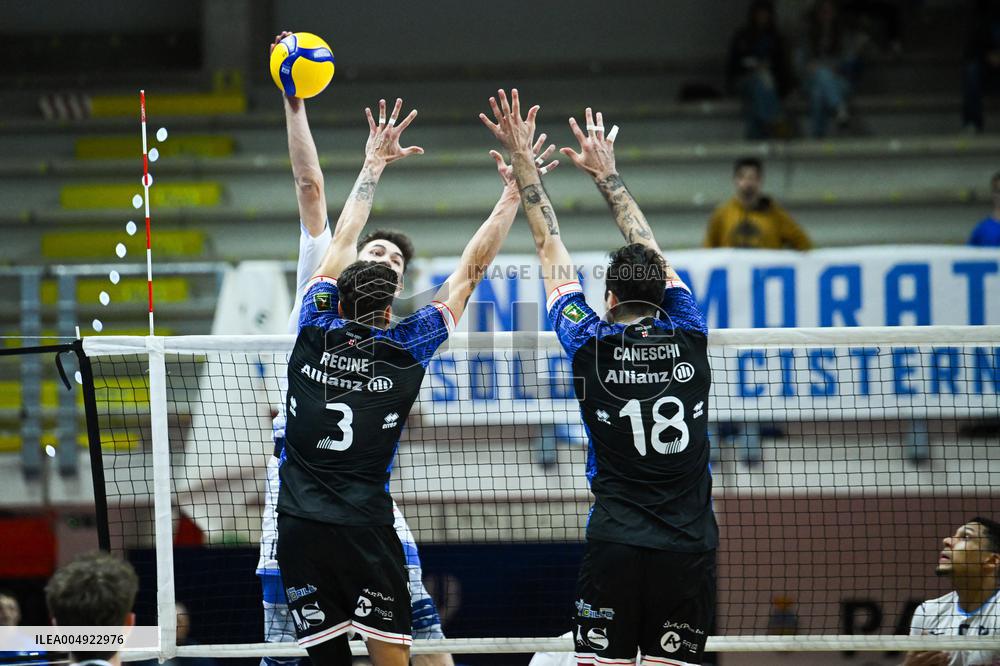 VOLLEY - Superlega Serie A - Cisterna Volley vs Allianz Milano 0-3 (21-25, 18-25, 24-26)