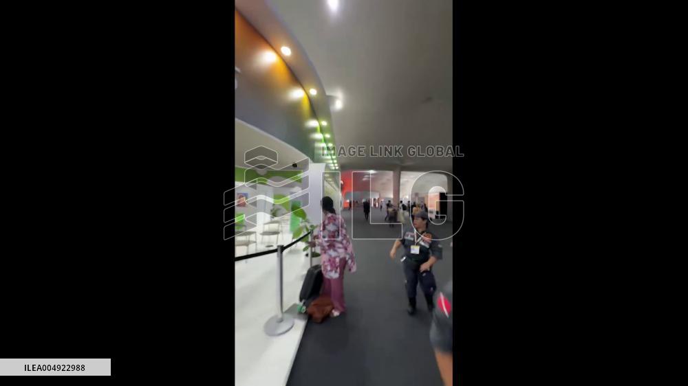 Brazil: Fire Forces Evacuation at COP30 UN Climate Summit in Belém 2