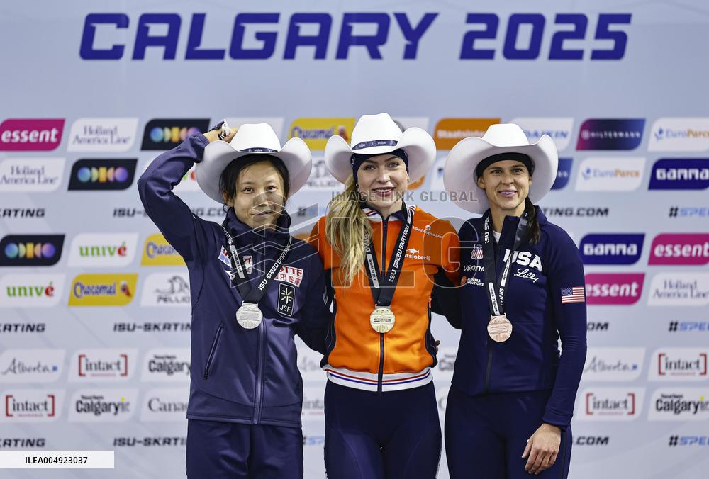 Speed skating: World Cup in Calgary