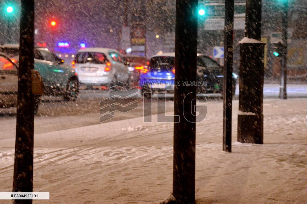 Illustration - Snow in Paris