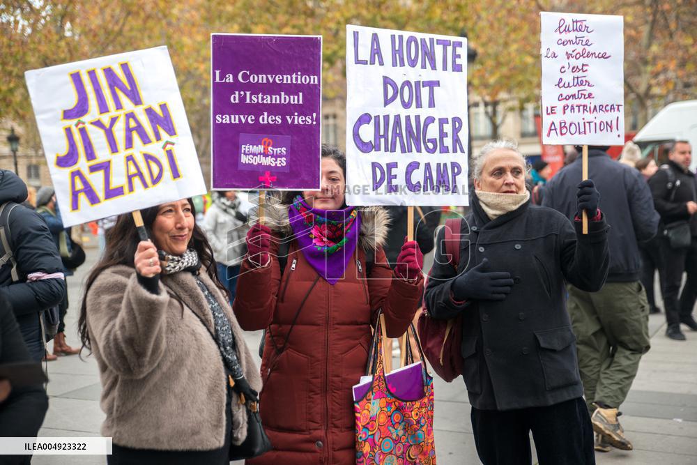International Day for the Elimination of Violence Against Women - Paris