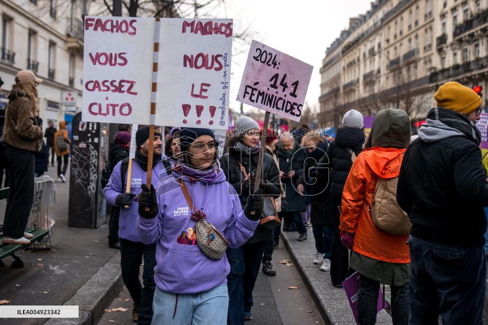 International Day for the Elimination of Violence Against Women - Paris