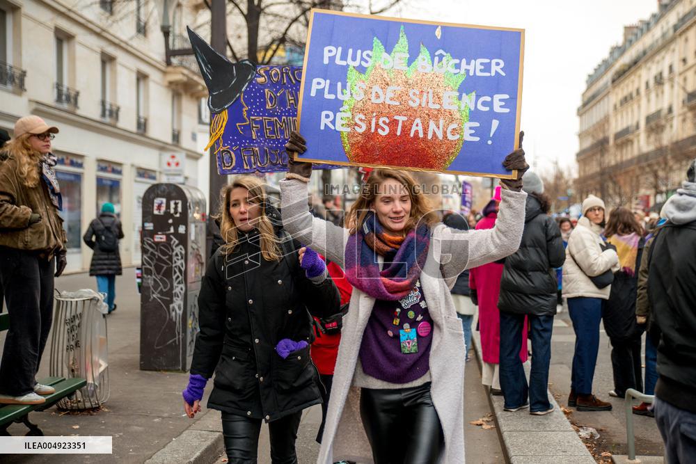 International Day for the Elimination of Violence Against Women - Paris