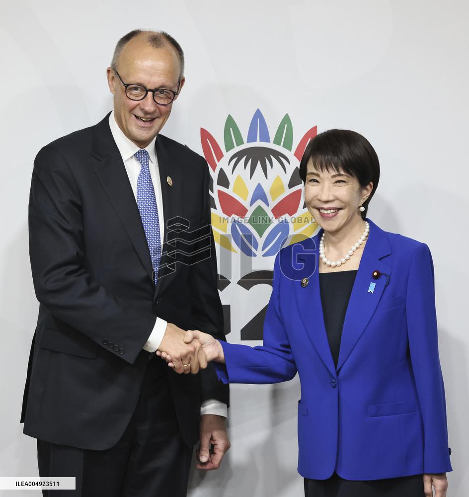 Japan-Germany summit in Johannesburg