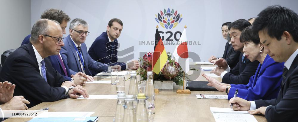 Japan-Germany summit in Johannesburg