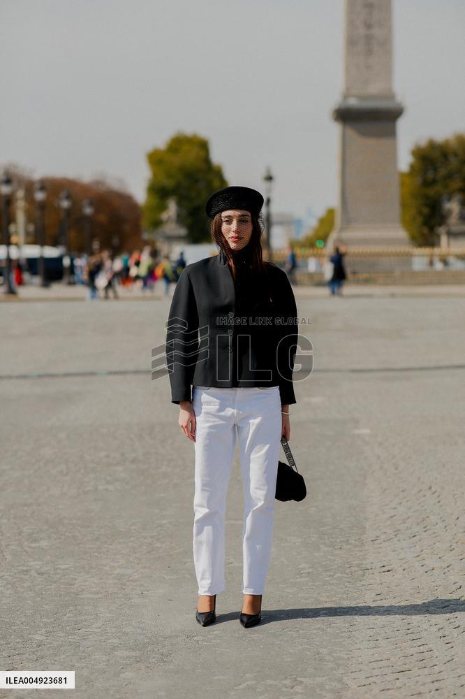 PFW - Dior Street Style