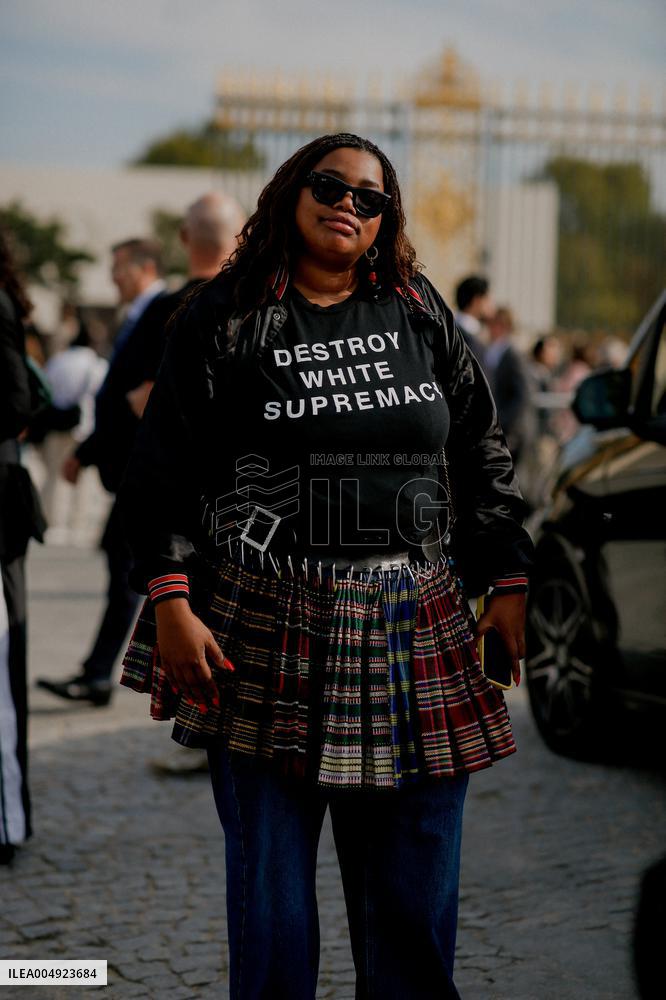 PFW - Dior Street Style