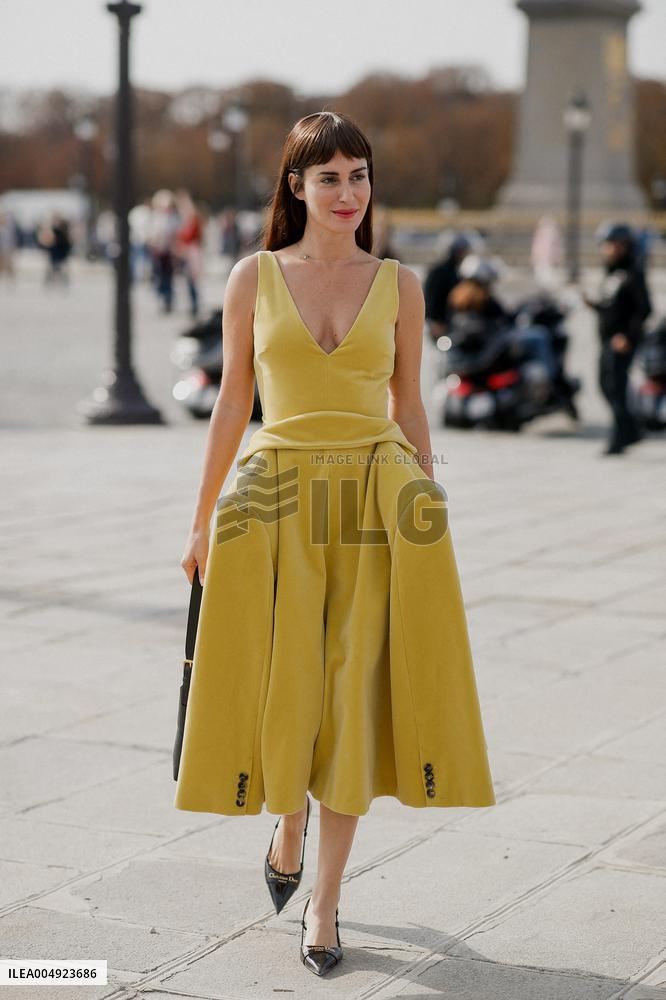 PFW - Dior Street Style