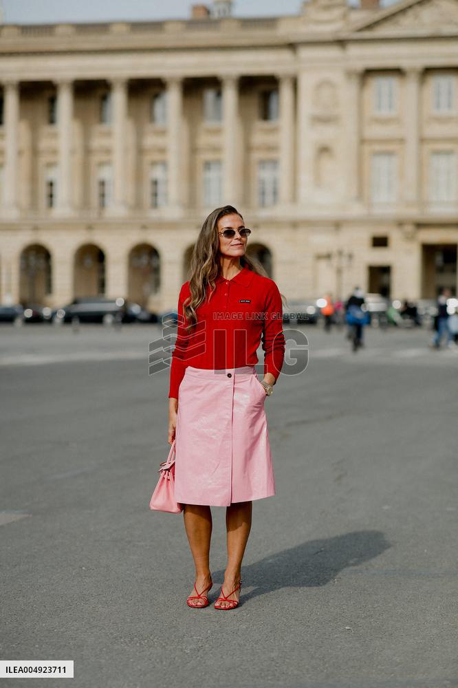 PFW - Dior Street Style
