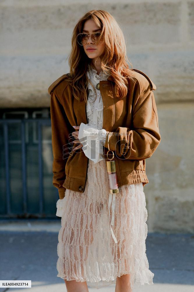 PFW - Dior Street Style