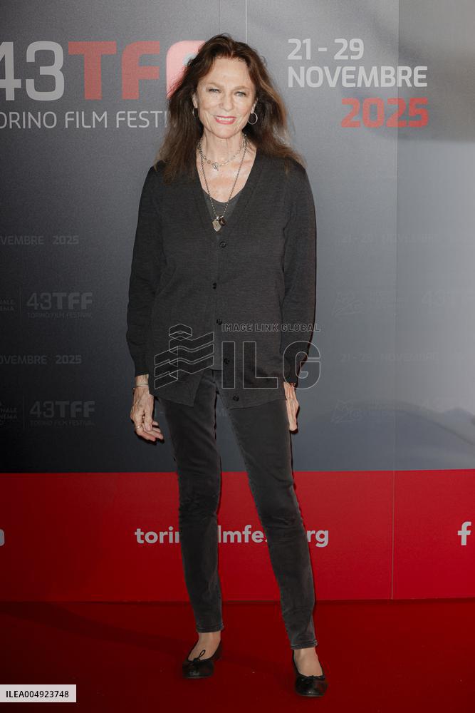 43 Turin Film Festival - Jacqueline Bisset photocall “Stella della Mole” Award