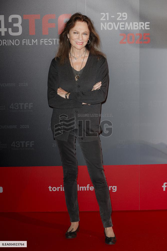 43 Turin Film Festival - Jacqueline Bisset photocall “Stella della Mole” Award