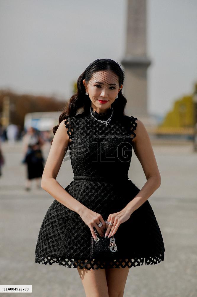 PFW - Dior Street Style