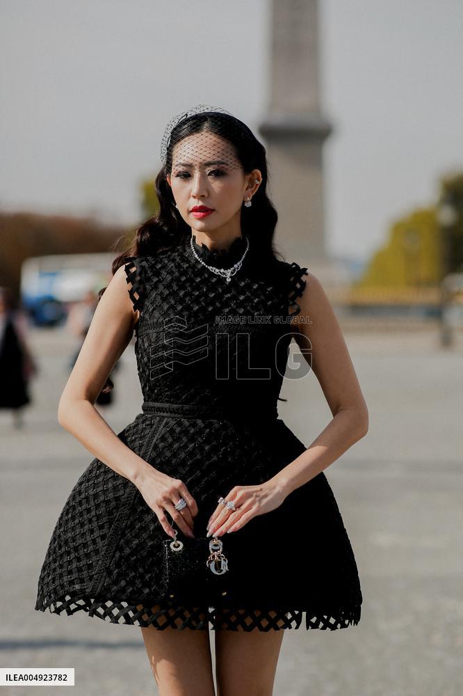 PFW - Dior Street Style