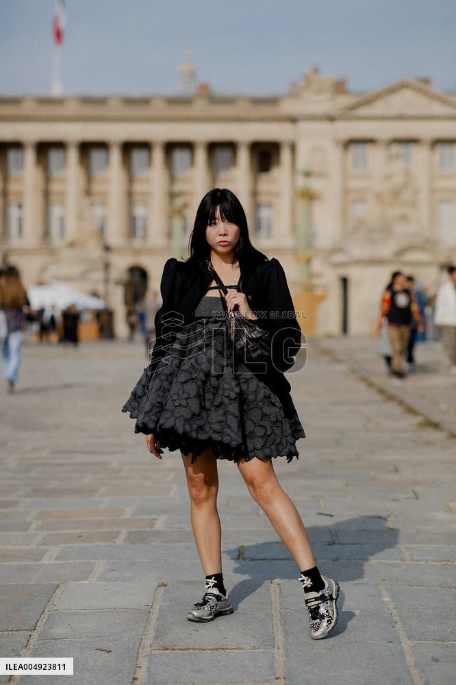 PFW - Dior Street Style