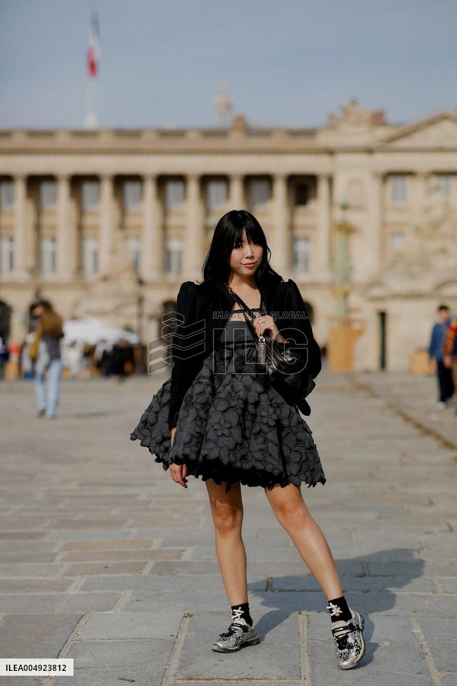 PFW - Dior Street Style