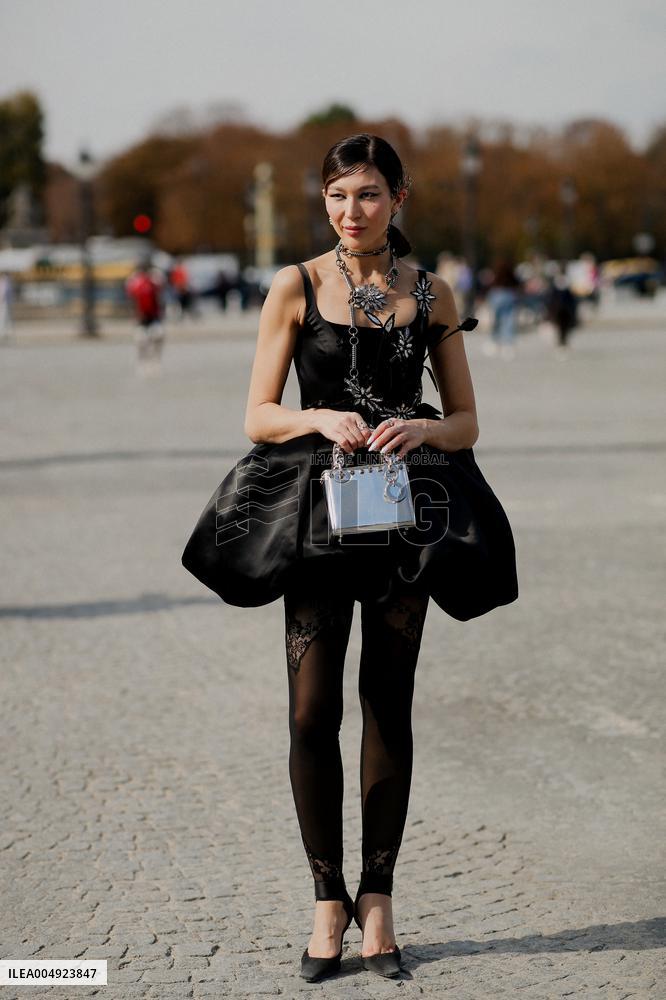 PFW - Dior Street Style