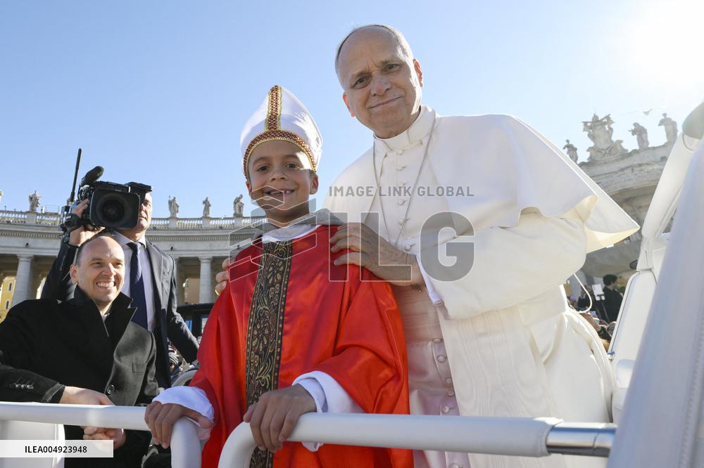 Pope Leo XIV Leads Mass For The Jubilee Of Choirs - Vatican