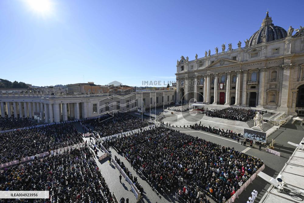 Pope Leo XIV Leads Mass For The Jubilee Of Choirs - Vatican